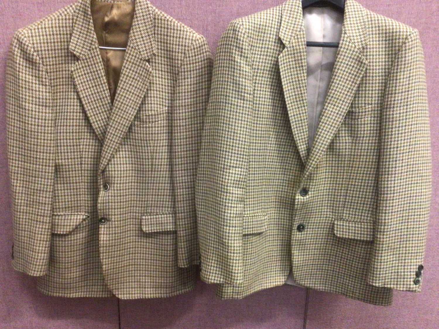 Gentlemen's wool tweed jackets makes include The Highlands, Santinelli Shetland, Andre Balzac Tweedl - Image 5 of 6