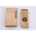 9ct gold cigar cutter and a DuPont gold plated cigarette lighter (2)
