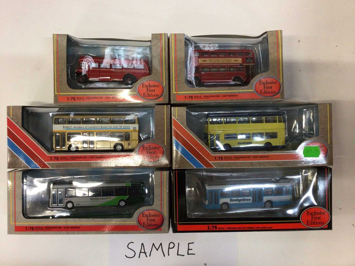 Selection of Exclusive First Editions model buses, in original boxes (32)