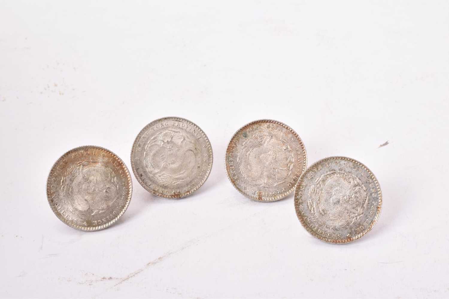 China - Kwangtung Province silver 20 Cents coins undated - Image 2 of 2