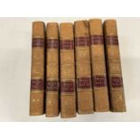 James Mill - The History of British India, 6 vols, vol 1 with folding engraved map, full calf, 1820