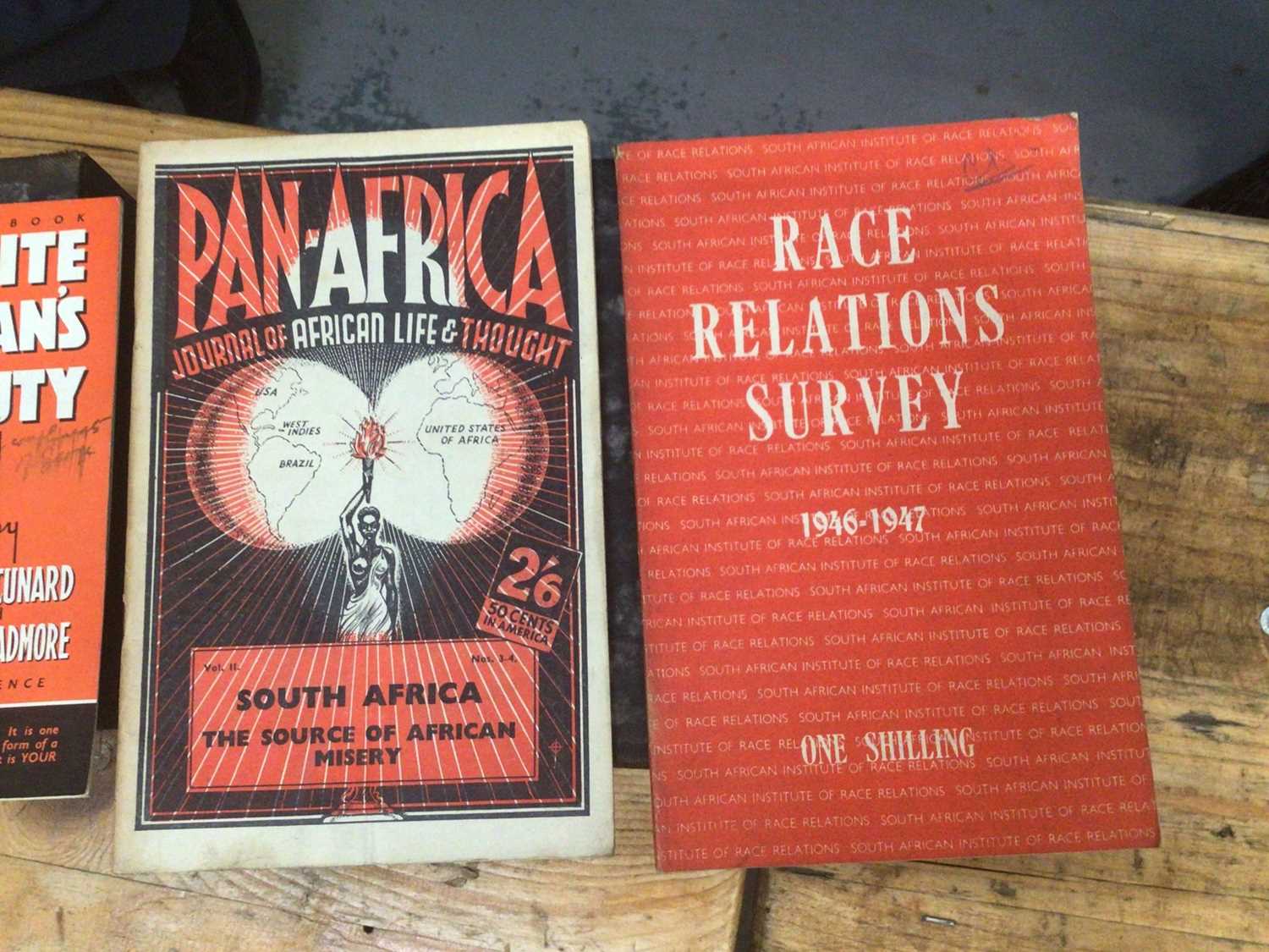 Four small boxes of 1930's-50's reports, booklets and soft-cover publications on Race Relations, Dis - Image 7 of 9