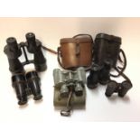 Group of binoculars