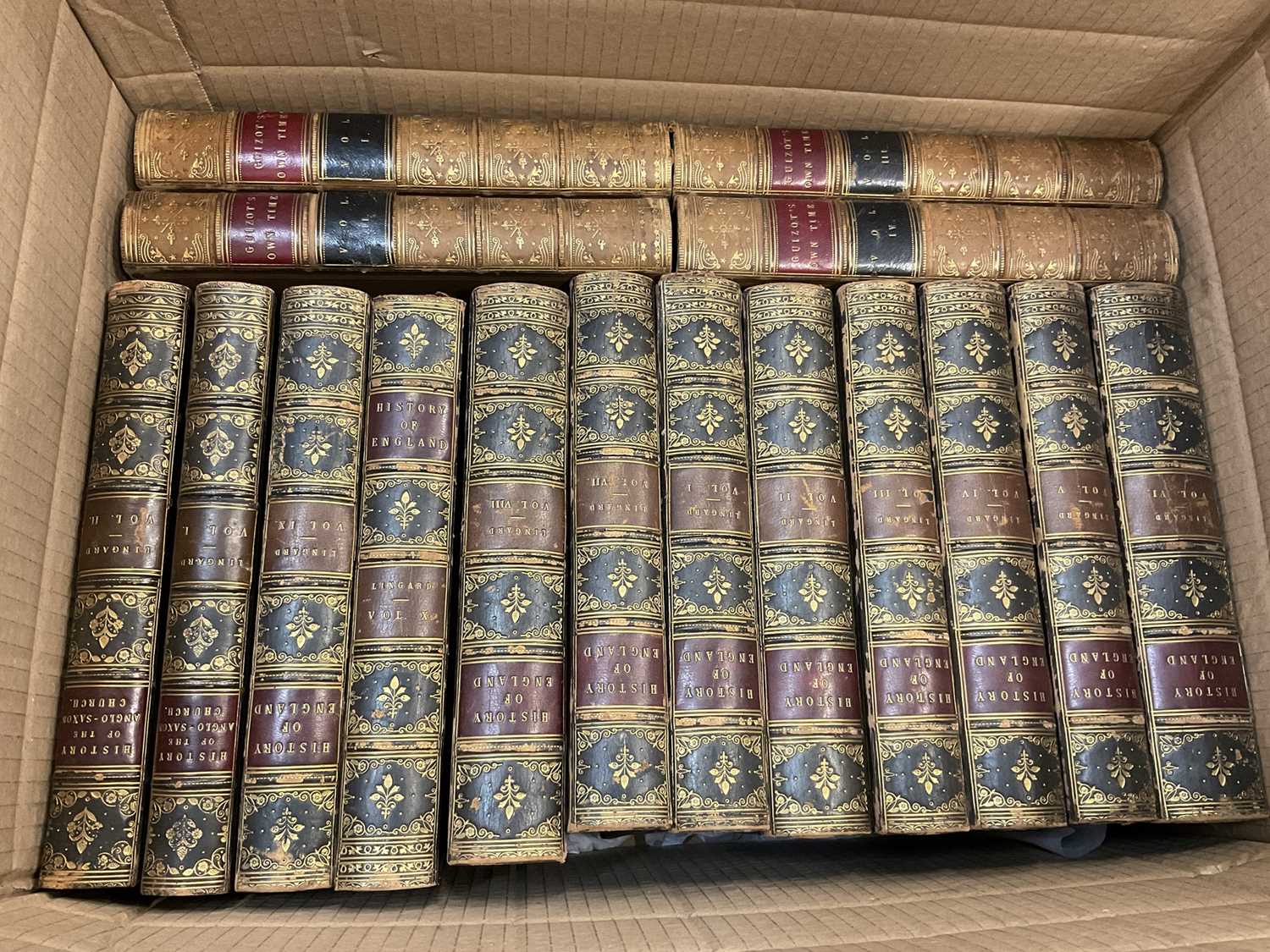 John Lingard - The History of England, fifth edition in 10 volumes, London, Charles Dolman 1849, 8vo
