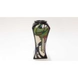 Moorcroft pottery vase decorated in the Penrith pattern, signed Emma Bossons, dated 2007, 3 star pie