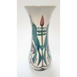 Moorcroft pottery Talwin vase, dated 2014, 20.5cm high, boxed