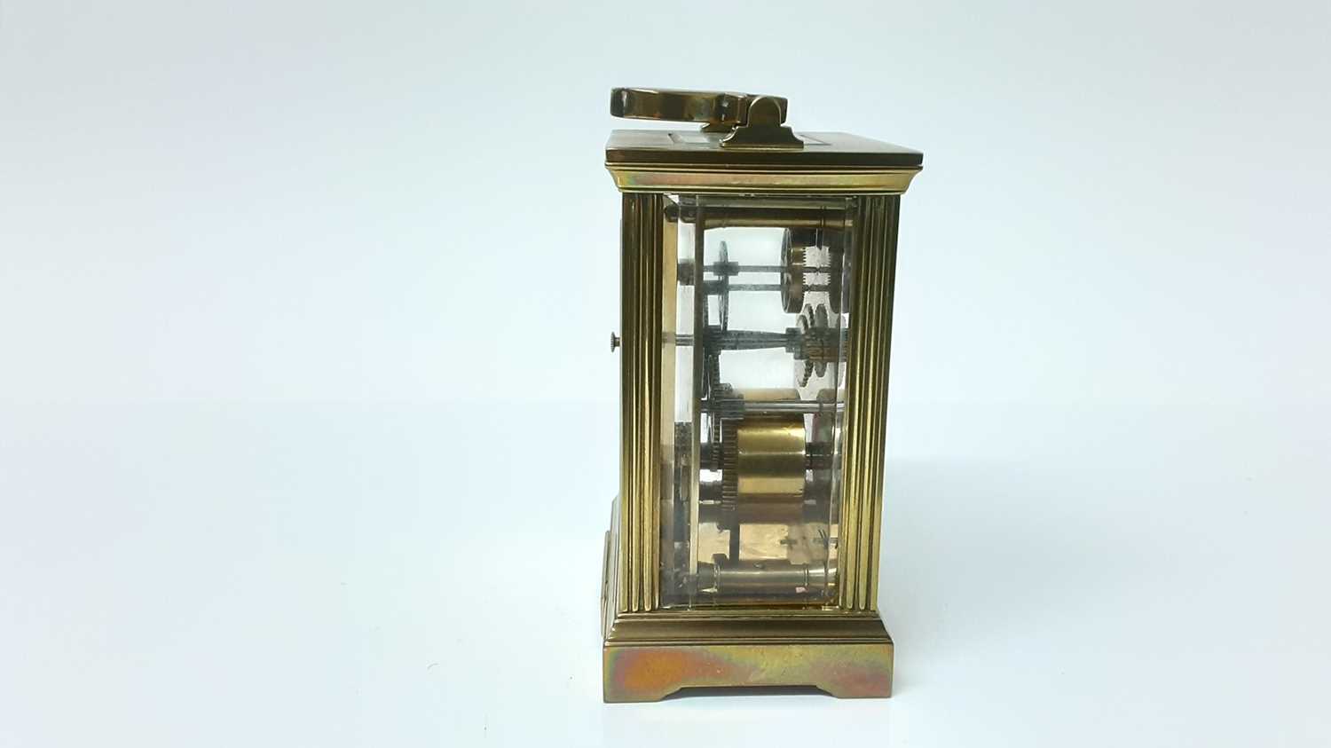 Brass carriage clock - Bild 4 aus 5