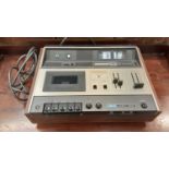 Vintage Akai GXC-46D Dolby System cassette deck, together with another