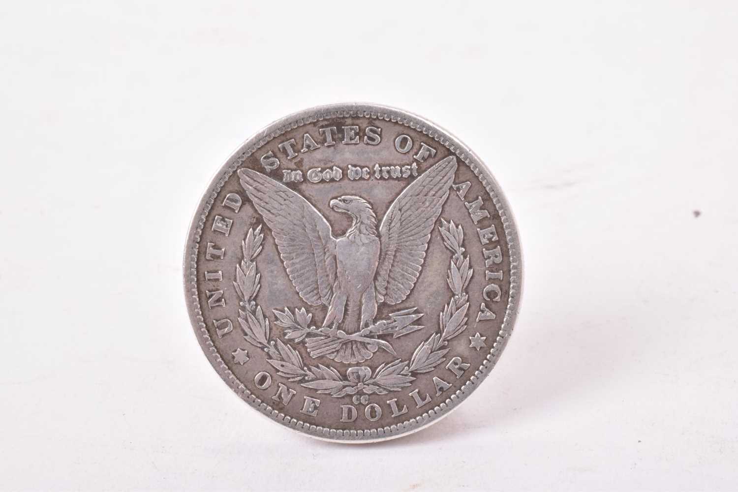 U.S.A - Silver Morgan Dollar 1881cc (Carson City Mint) N.B. Obv: small edge bruise at 9 o'clock othe