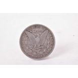 U.S.A - Silver Morgan Dollar 1881cc (Carson City Mint) N.B. Obv: small edge bruise at 9 o'clock othe
