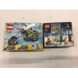 Lego Creator 6914 Dinosaur 3 in 1, 5764 Robot 3 in 1, 31018 Motorbike 3 in 1, 40107 Christmas Specia