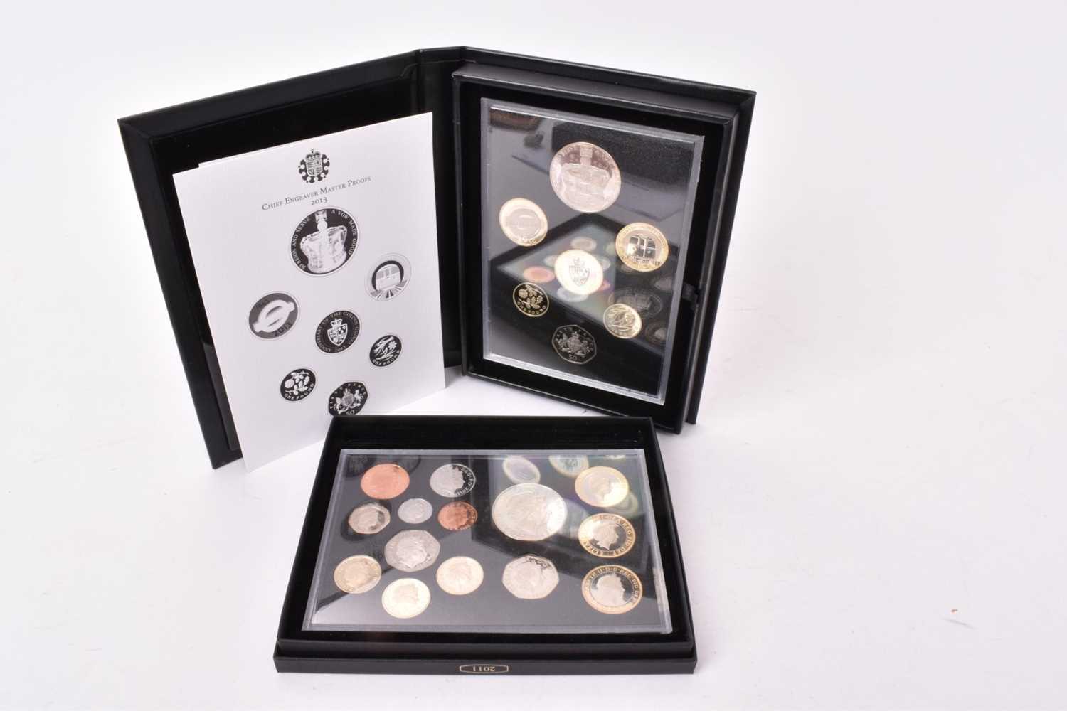 G.B. - Royal Mint proof coin sets 'Prince Philip 90th Birthday' 2011 and commemorative 'Coronation'