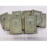 Novels of Jane Austen illistrated by Charles Brock, in cream binding, 9 (of the set of 10)