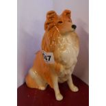 A SylvaC Collie Dog figurine - Model Number 5023