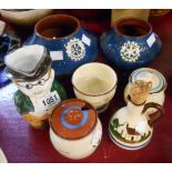 A small selection of Torquay pottery - various condition