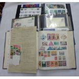 A ring bound stock album containing a collection of mint GB mainly commemorative stamps and stamp