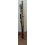 A 12' 2" vintage Milbro 'Milbrolite' three section hollow fibreglass trotting rod - sold with an