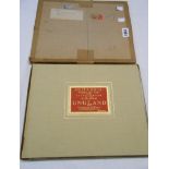 A boxed 1939 copy of 'Brittania Volume the First, or an Illustration of the Kingdom of England -