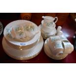 A Royal Stafford bone china part tea service