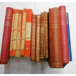Rudyard Kipling: eight hard back titles various publishing - sold with five orange back Penguin