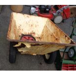 A Power Barrow ride-on mower trailer