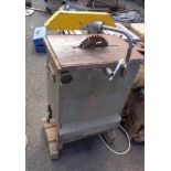 A vintage Multico E41 table saw - for decorative use only