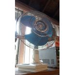 A large EFC Coolfan oscillating table fan