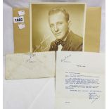Bing Crosby: a signed personal letter on headed paper, dated May 13 1948, in original envelope -