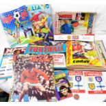 Football Today: an album containing issues from 1987-1988 - sold with two plastic wallets of The