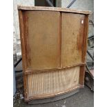 A vintage Ecko wood cased television - a/f