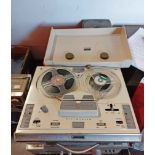 A vintage Fidelity TR5 Playmaster reel-to-reel tape recorder