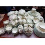 A large quantity of Royal Doulton bone china dinner and teaware