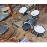 A Gear 4 Music junior drum kit complete with hi-hat, cymbal, stool and pedal, etc.