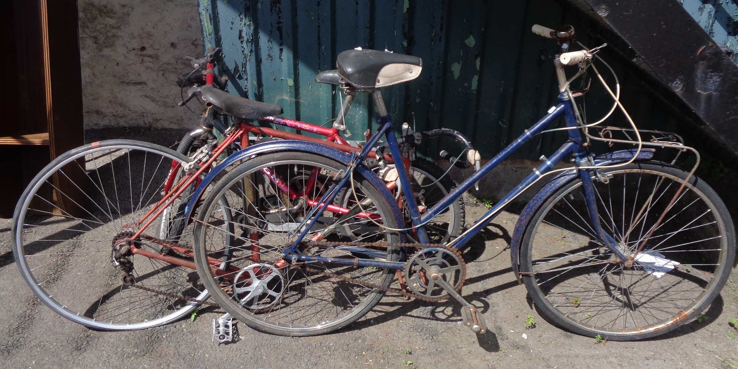 Three assorted bikes - various condition