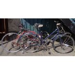 Three assorted bikes - various condition