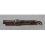 An early 20th Century silver propelling pencil by Samson Mordan & Co., London 1919 - with registered
