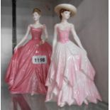 A large Coalport figurine 'Victoria' from the Jubilee Charity Ball Series with certificate - sold