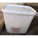 A 5Ltr bucket of microcrystaline wax