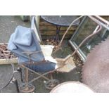 A vintage Allwin push chair pram