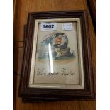 A pair of small framed 19th Century watercolours, both depicting Tirolean figures - sold with a