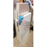 Ten unopened canvases - various sizes
