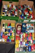 A QUANTITY OF BOXED AND UNBOXED ASSORTED PORSCHE AND VOLKSWAGEN CAR AND VAN DIECAST MODELS, to