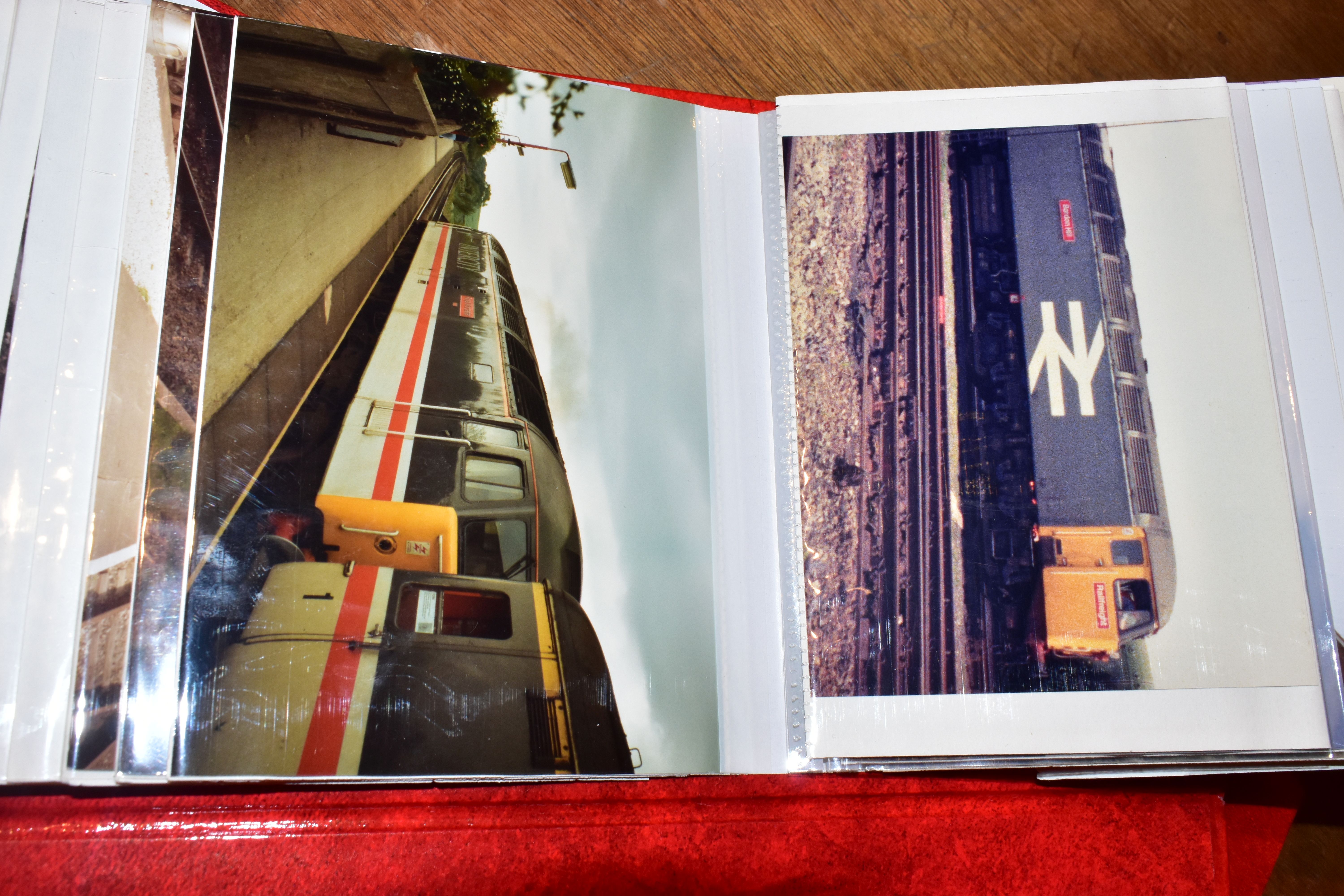 A QUANTITY OF COLOUR POSTCARD SIZE RAILWAY PHOTOGRAPHS, majority are 1980's and 1990's views of - Image 6 of 12