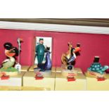 A SET OF SEVEN BOXED ENESCO MY GOODNESS MY GUINNESS ADVERTISING FIGURES, comprising Ostrich G0039,