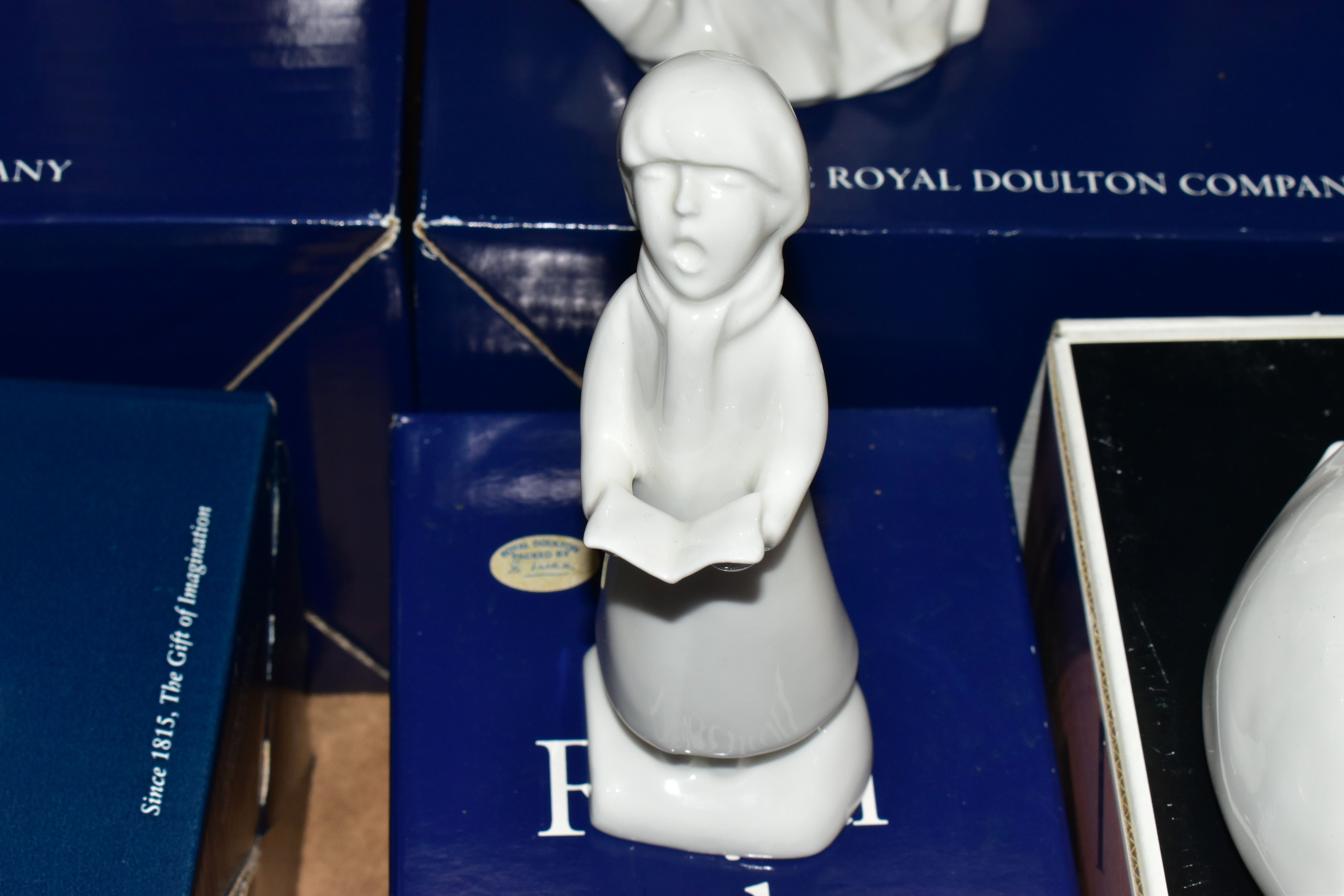 FIVE BOXED ROYAL DOULTON FIGURES, comprising three exclusively for Collectors Club Harmony HN4096, - Image 4 of 9