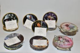 A COLLECTION OF COLLECTORS PLATES, comprising a Wedgwood limited edition set of twelve from 'The