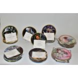 A COLLECTION OF COLLECTORS PLATES, comprising a Wedgwood limited edition set of twelve from 'The