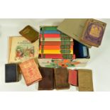 BOOKS, two boxes comprising The Modern Children's Library of Knowledge in eight volumes, The