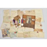 SECOND WORLD WAR GROUP OF MEDALS, WITH PAPERWORK, EPHEMERA ETC TO ROYAL NAVAL RESERVE CASUALTY IN