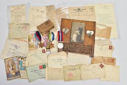 SECOND WORLD WAR GROUP OF MEDALS, WITH PAPERWORK, EPHEMERA ETC TO ROYAL NAVAL RESERVE CASUALTY IN